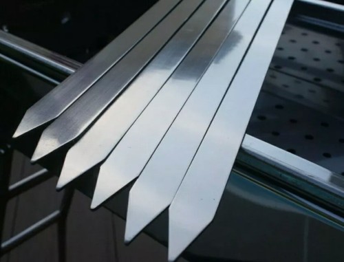 Bbq skewers flat wide kebab - bbq,