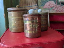Antique Copper & Brass Tea