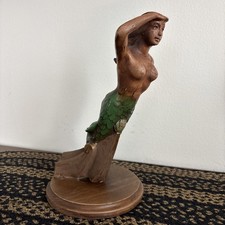 Mermaid Figurehead Nautical Ship Bust Figurine Vintage Mermaid