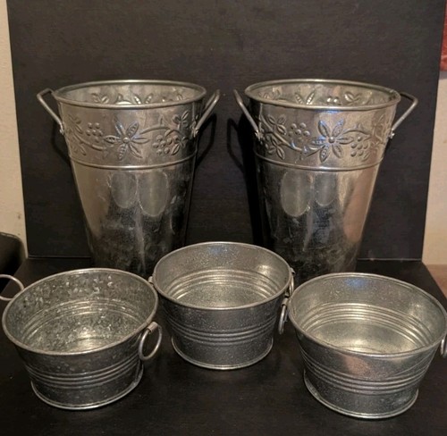 Hosley galvanized metal - hosley, bucket