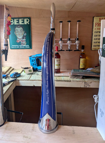 Peroni beer pump full - pump, up