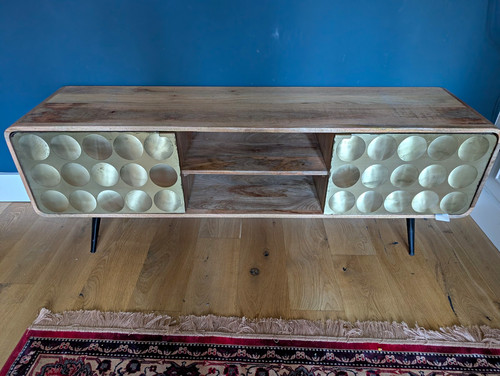 Solid wood mango unit - mango,