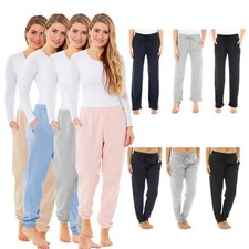 LADIES WOMENS JOG PANTS YOGA CASUAL GYM JOGGERS JOGGING BOTTOMS RUNNING TROUSERS