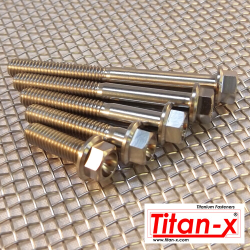 Titanium gr5 hex head - titanium,