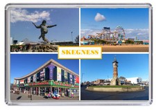 Skegness fridge magnet - skegness,
