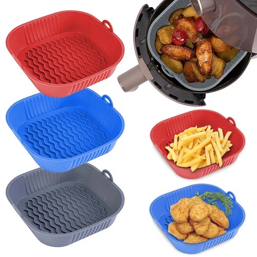 Air fryer silicone - silicone, basket