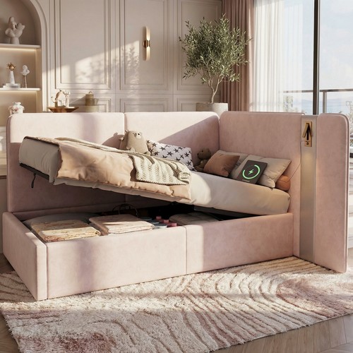 3ft single ottoman bed - 3ft,