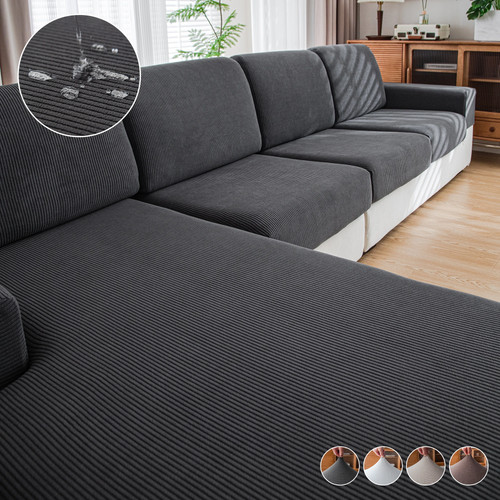 Waterproof shaped sofa cover - l-shaped,