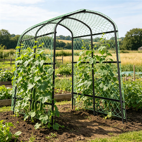 Climbing plants garden trellis - plants,