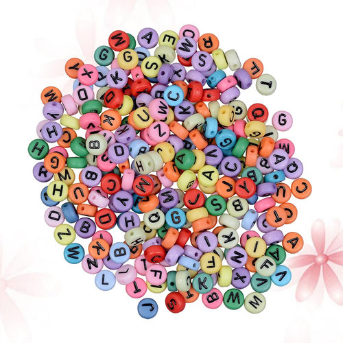 400 mix colour alphabet letter - 400,