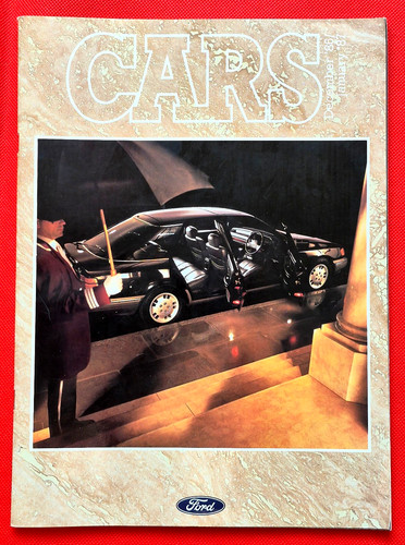 1986 ford cars brochure - 1986-87,