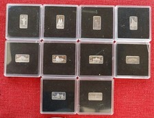 10x2.5g Fine Silver