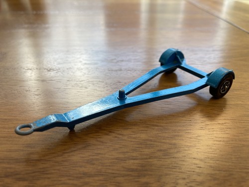 Corgi motor boat trailer - corgi,
