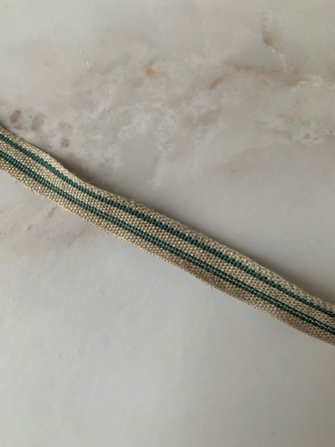 French linen striped trim - linen,