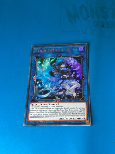 Yugioh ultra rare - evil, twin