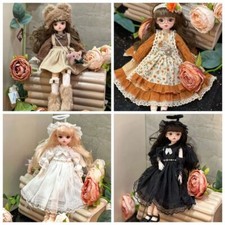 Long Hair 30cm Bjd Doll with