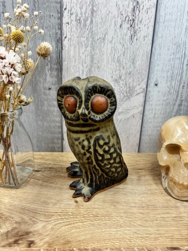 Tremar pottery ceramic owl - tremar,