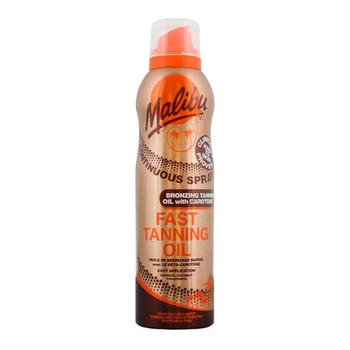 Malibu fast tanning oil spray - oil,