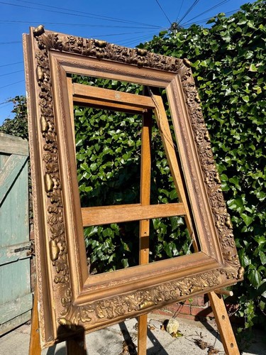 Stunning lrg antique gilt - stunning,