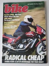 1983 BIKE MOTORCYCLE MAGAZINE