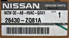 Genuine OEM Nissan 26430-ZQ81A Overhead Console w/ Map Light 2007-2012 Armada