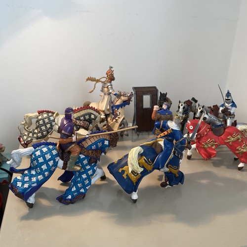 Papo medieval knights horses - medieval,