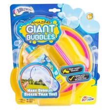 Grafix Pink Giant Bubble Wand Amazing Kit Huge Magic Bubbles Outdoor Toy