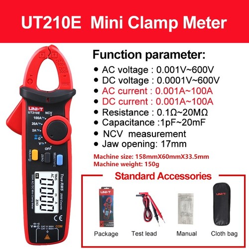 Uni ut210e digital clamp - uni-t,