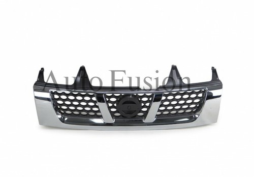 Grille front chrome black - chrome/black, for