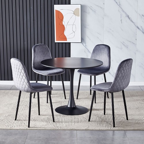 Dining set 90cm - set, round