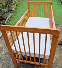 John Lewis Wooden Baby Cot