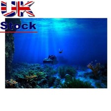 3D Wallpaper Sticker Fish Tank