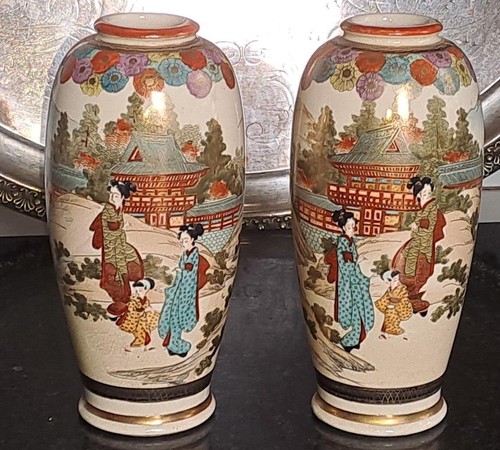 Pair exquisite meiji - of,