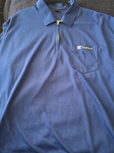 Target dart shirt blue 5xl - shirt,