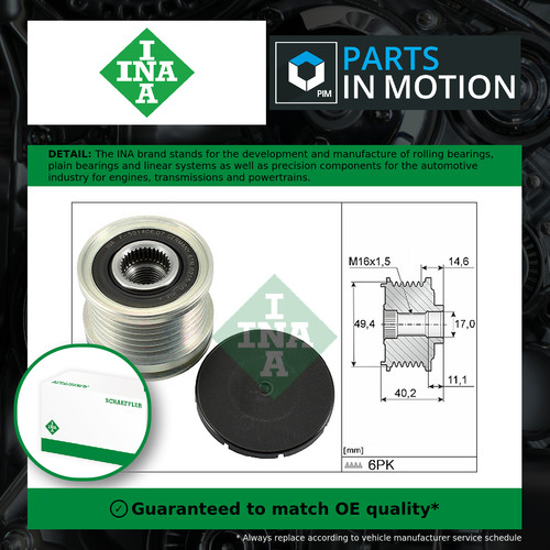 Overrunning alternator pulley - alternator,