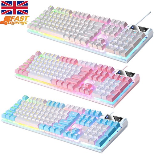 Led gaming keyboard 104 keys - led,