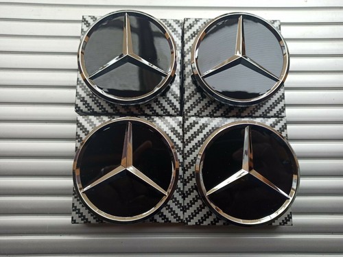 Mercedes black alloy - 4x,