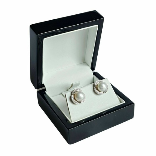 White gold finish womens - womens, pearl