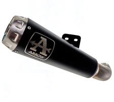 arrow exhaust o pro-race black