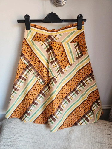 Vintage apron 1970s - , patchwork