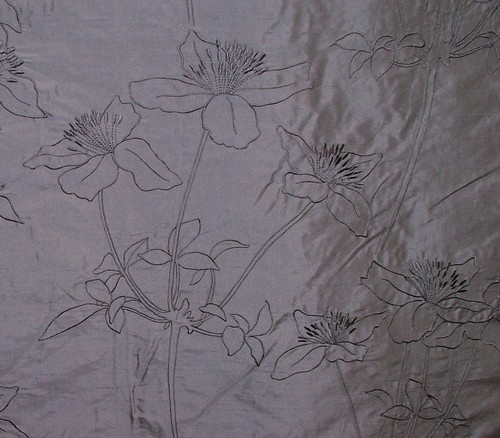 Romo silk curtain fabric - romo,