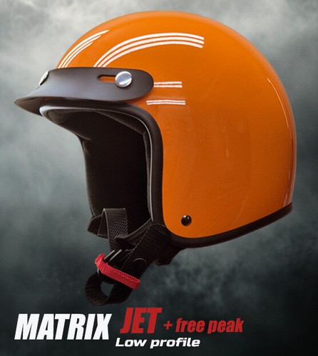 Low profile open - face, jet