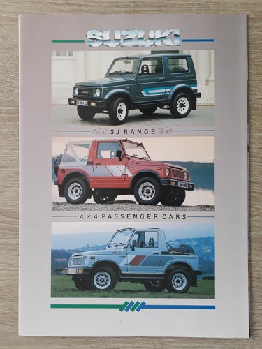 Suzuki range brochure 1988 - suzuki,