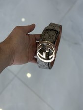 Gucci GG Supreme Canvas Belt