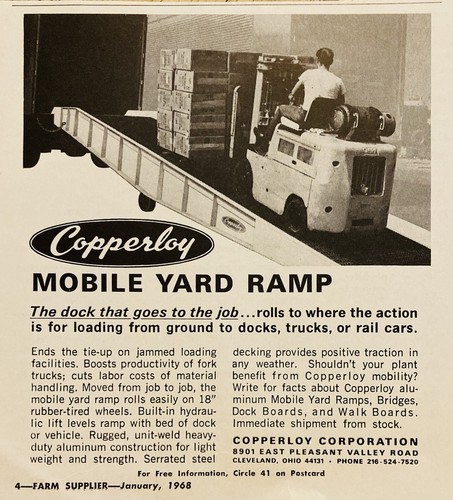 1968 copperloy co - ad.(xh85)~copperloy,