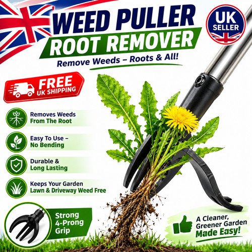 Manual stand weeder puller - stand,