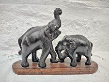 PAIR OF VINTAGE ANTIQUE BLACK