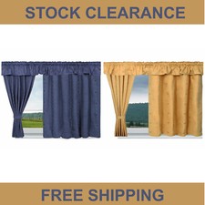 Caravan curtains fully lined - curtains,