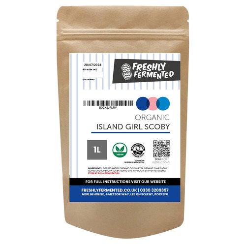 Organic island girl kombucha - island,