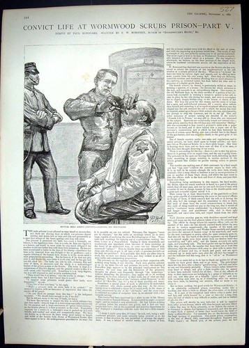 Old 1889 convict life wormwood - convict,